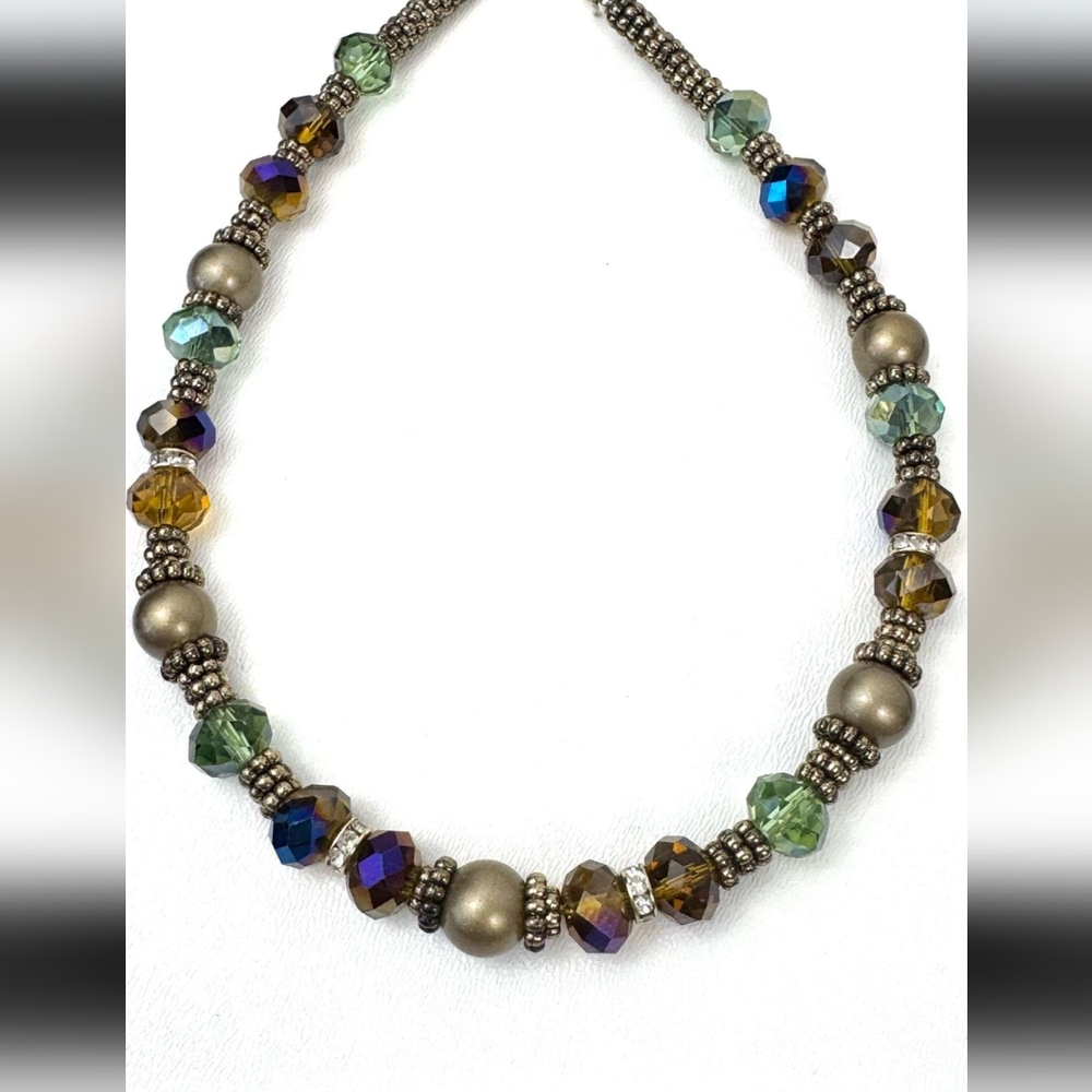 Necklace Multi Colored Beads NWOT